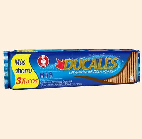 Ducales galleta 3 tacos 