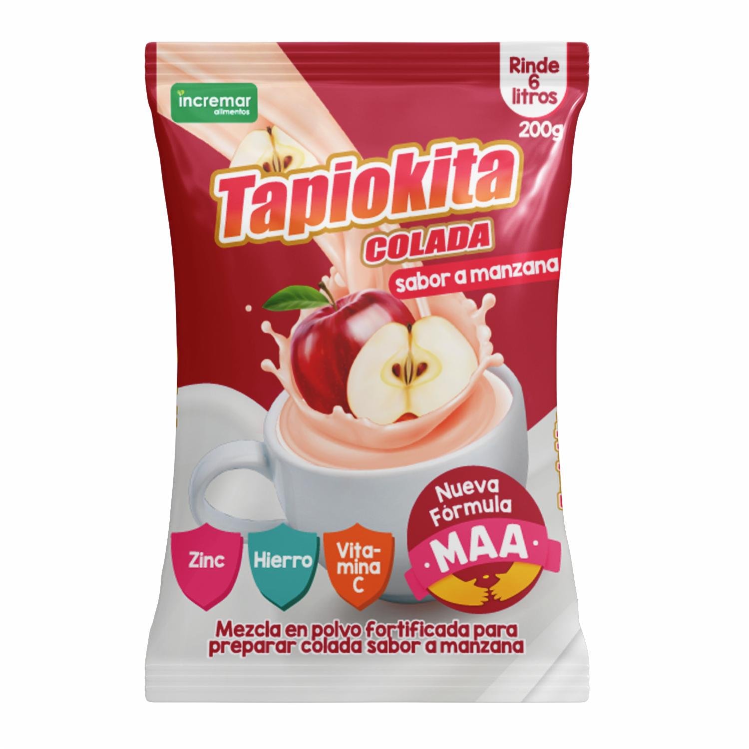 TAPIOKITA SABOR A MANZANA DE 200G