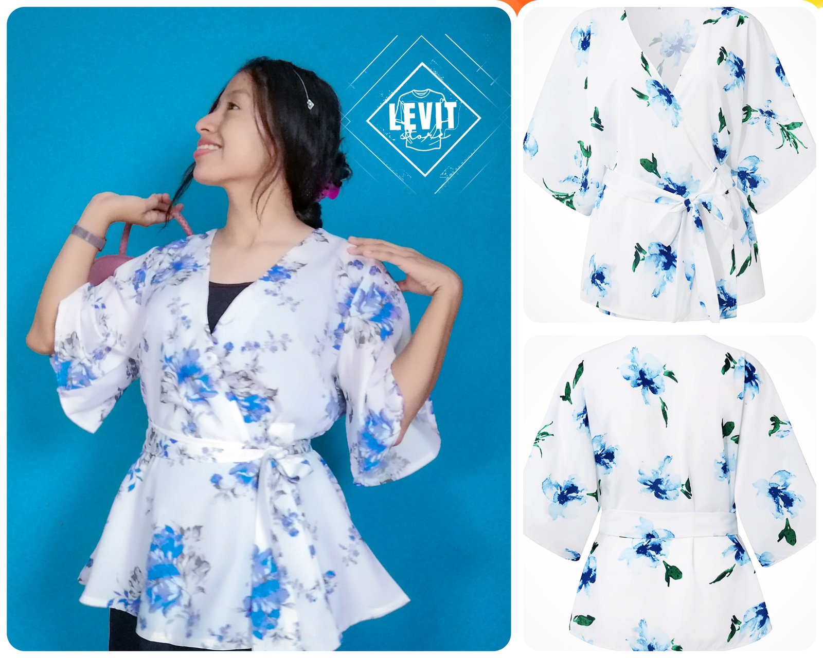 Blusa Manga Campana